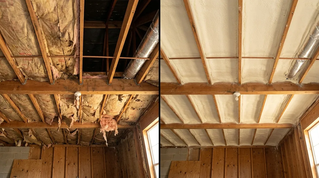 Result spray foam insulation in College Station - College Station Spray Foam Insulation